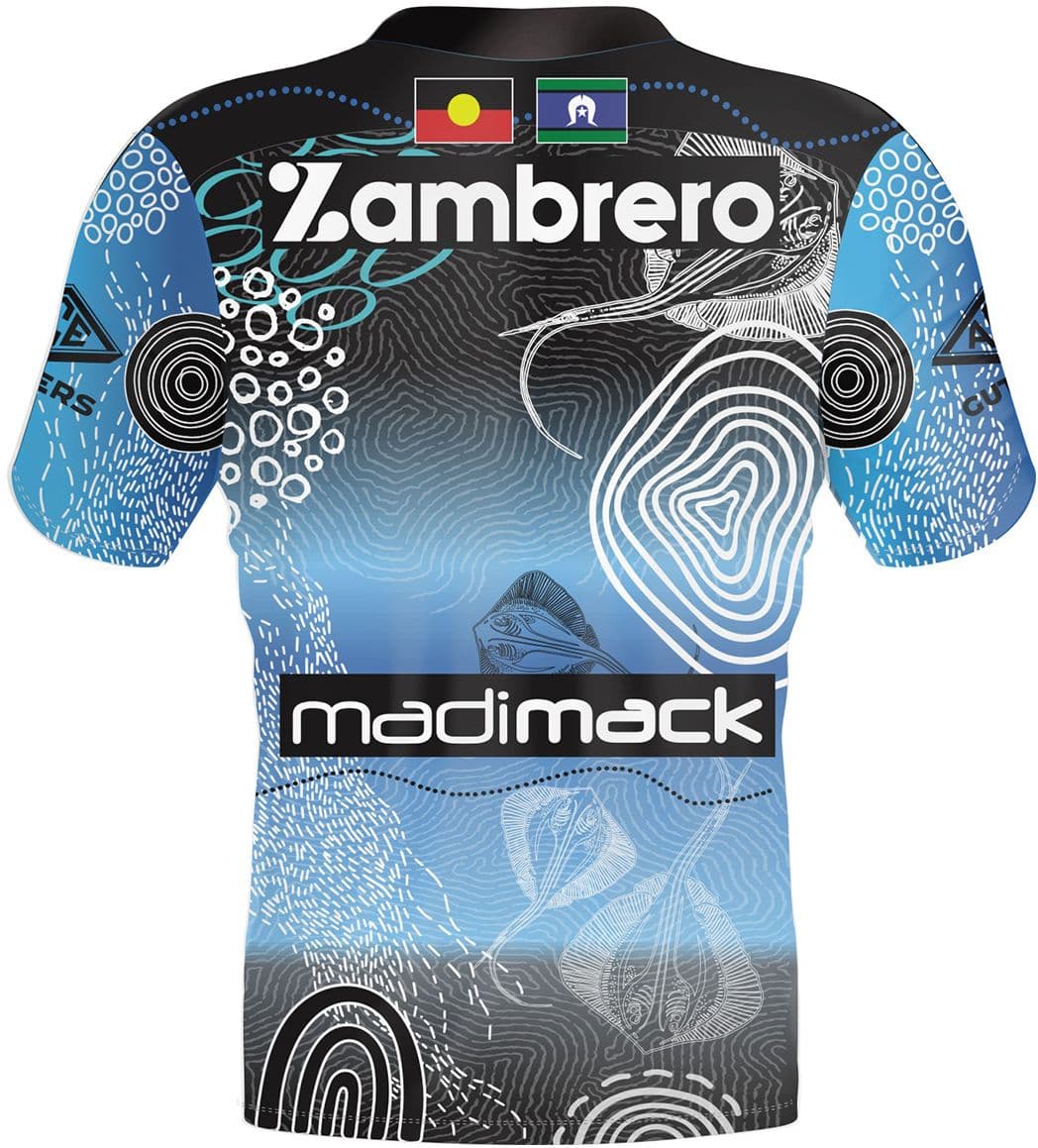 Cronulla Sharks 2024 NRL Kids Indigenous Jersey