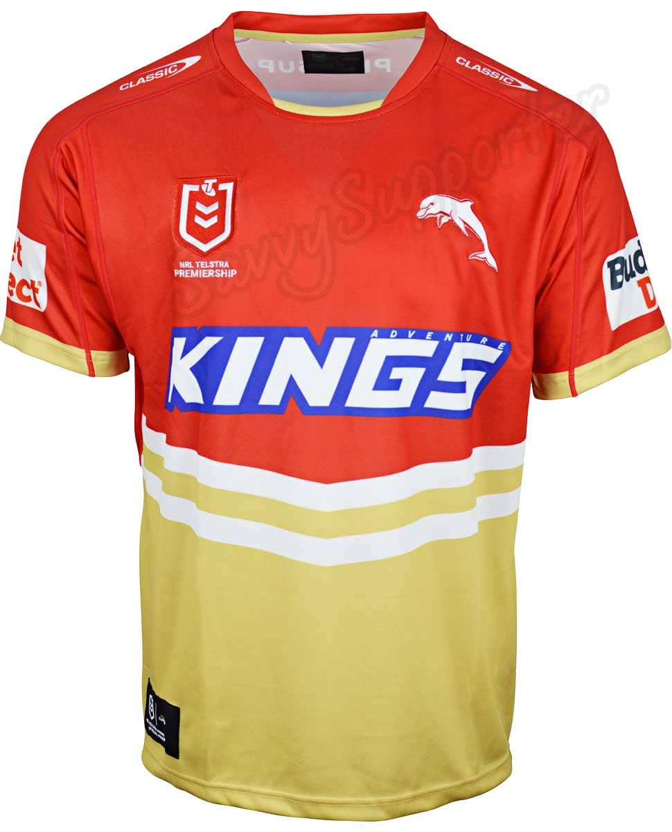 Redcliffe Dolphins 2024 NRL Mens Home Jersey