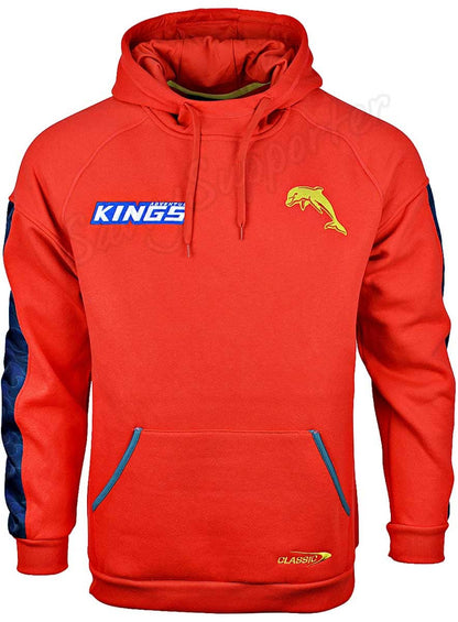 Redcliffe Dolphins 2024 NRL Mens Players Hoody