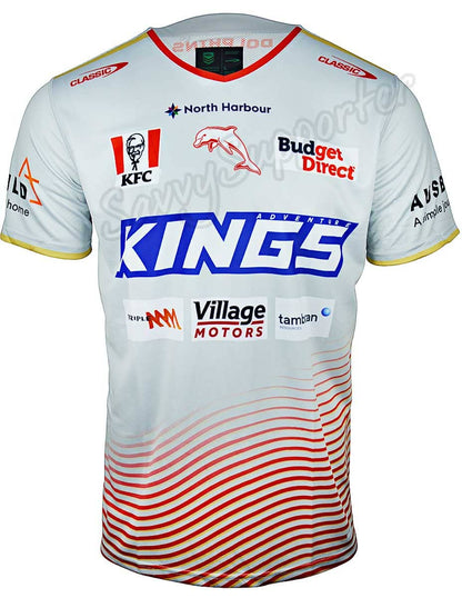 Redcliffe Dolphins 2024 NRL Mens Coaches Shirt