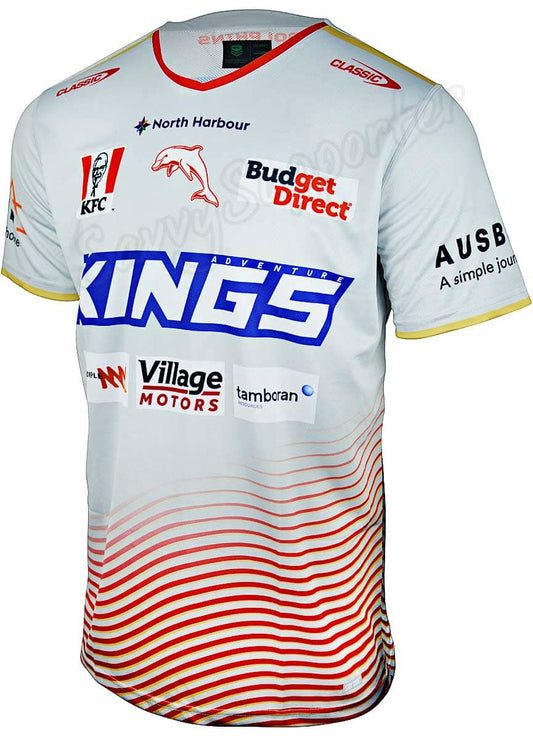 Redcliffe Dolphins 2024 NRL Mens Coaches Shirt