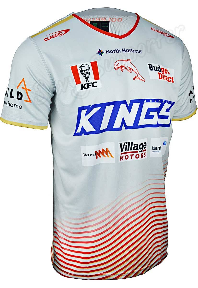 Redcliffe Dolphins 2024 NRL Mens Coaches Shirt