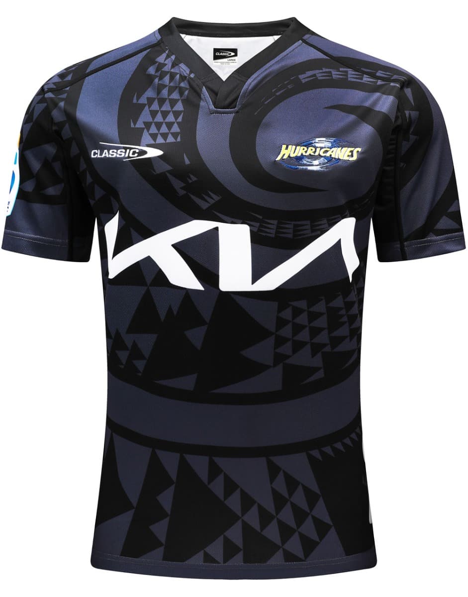 Wellington Hurricanes 2024 Rugby Union Mens Away Jersey