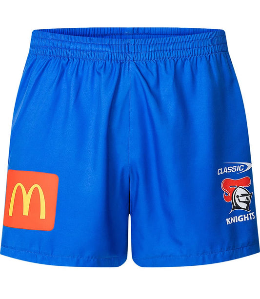 Newcastle Knights 2025 NRL Mens Royal Training Gym Shorts