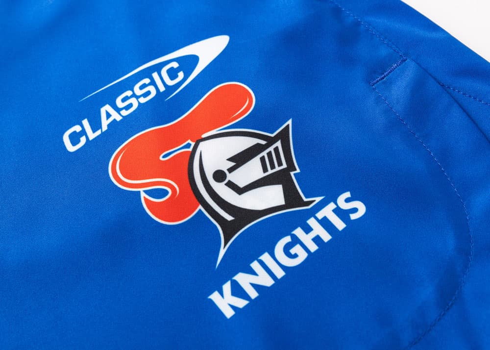 Newcastle Knights 2025 NRL Mens Royal Training Gym Shorts