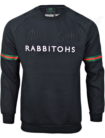 South Sydney Rabbitohs 2024 NRL Mens Crew Fleece Jumper
