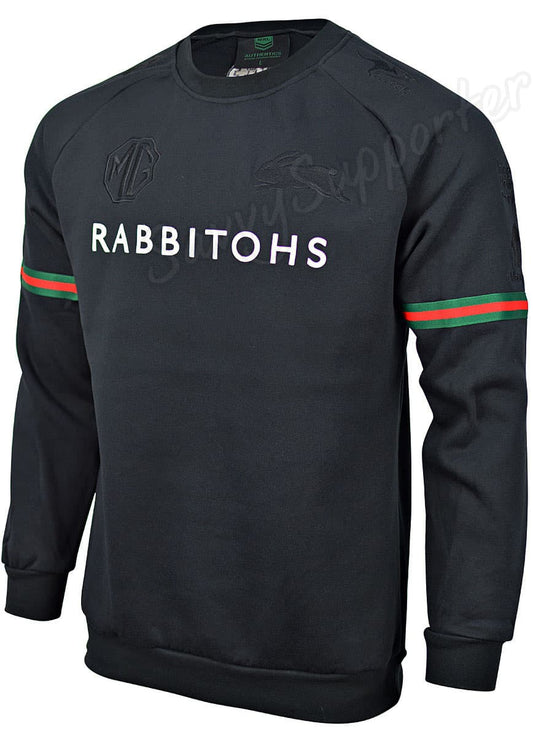 South Sydney Rabbitohs 2024 NRL Mens Crew Fleece Jumper