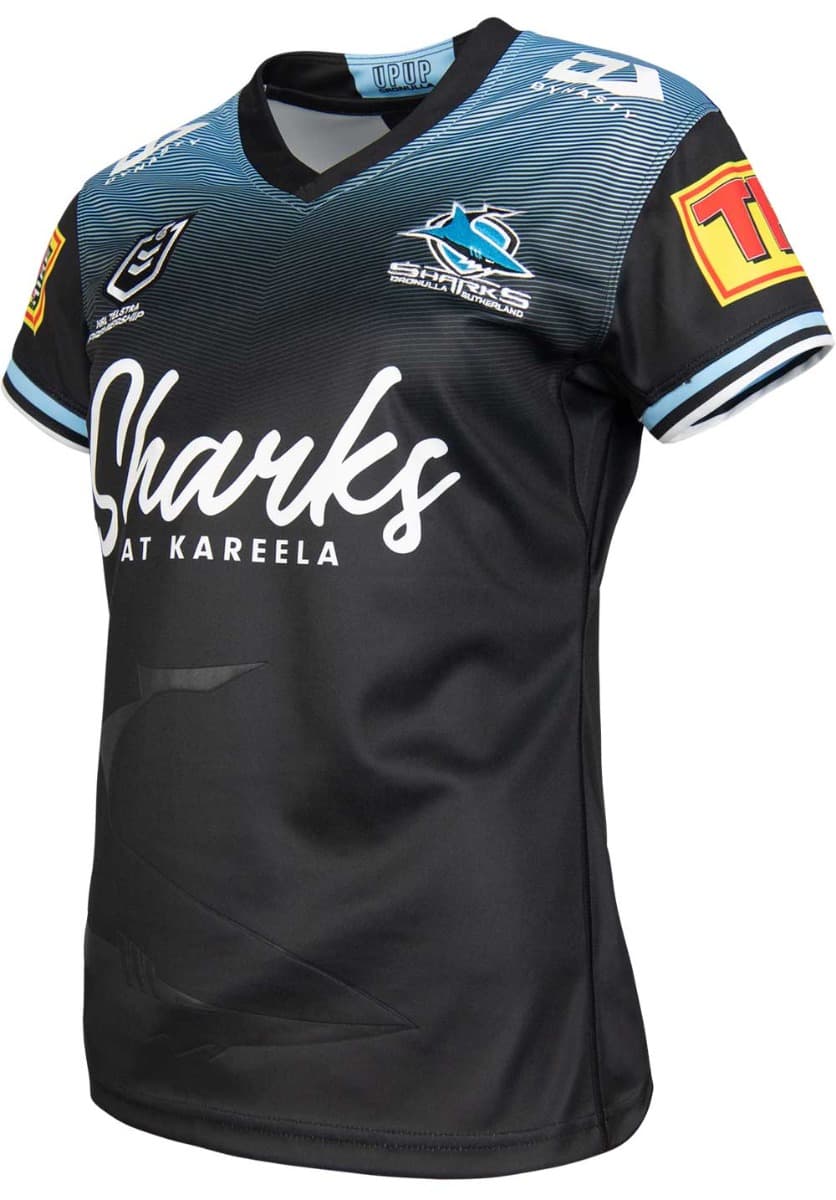 Cronulla Sharks NRL Ladies Away Jersey