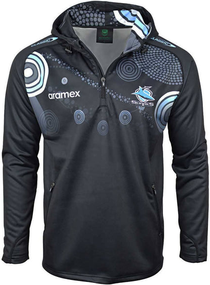 Cronulla Sharks NRL Mens Indigenous Hoodie