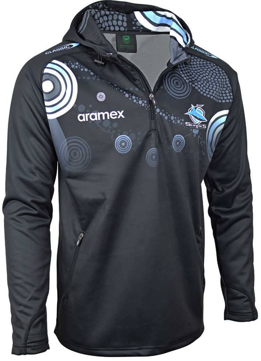 Cronulla Sharks NRL Mens Indigenous Hoodie