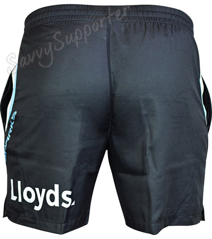 Cronulla Sharks 2023 NRL Mens Zip Training Shorts