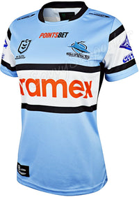 Cronulla Sharks 2024 NRL Ladies Home Jersey