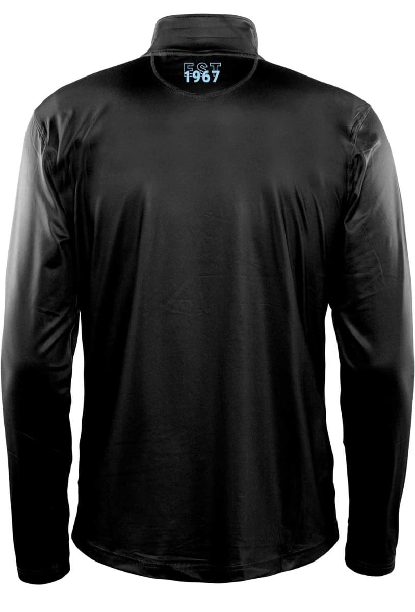 Cronulla Sharks 1/4 Zip Long Sleeve Tee
