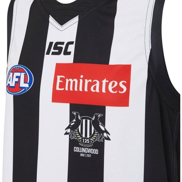 Collingwood Magpies AFL Home Guernsey