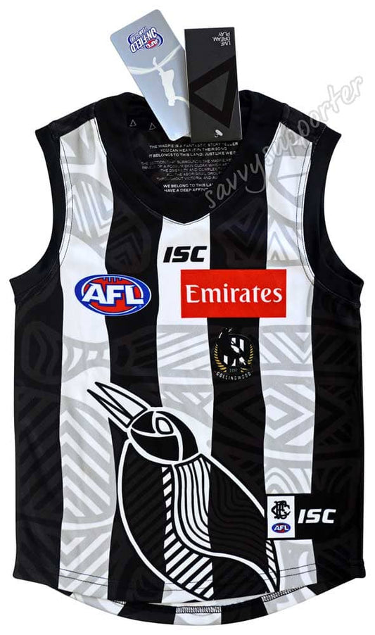 Collingwood Magpies Kids AFL Indigenous Guernsey