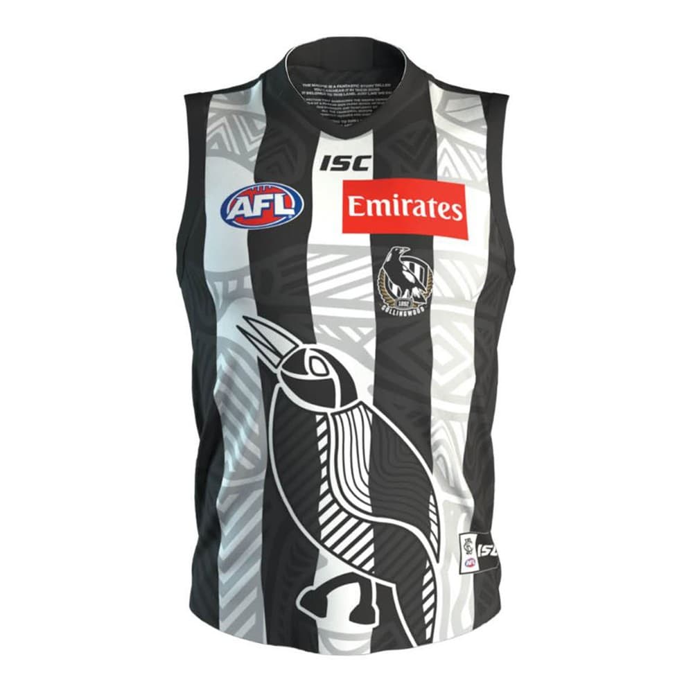 Collingwood Magpies Kids AFL Indigenous Guernsey