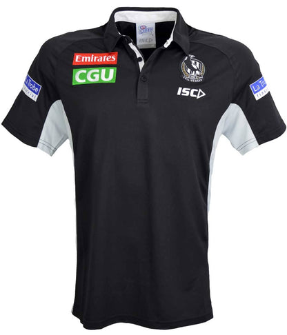 Collingwood Magpies AFL ISC Team Media Polo Shirt