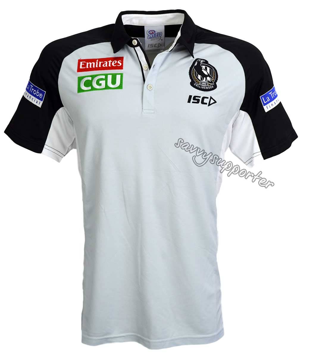 Collingwood Magpies AFL ISC Alternate Polo Shirt