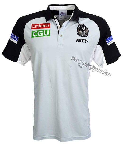 Collingwood Magpies AFL ISC Alternate Polo Shirt