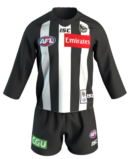 Collingwood Magpies AFL Toddler Home Guernsey