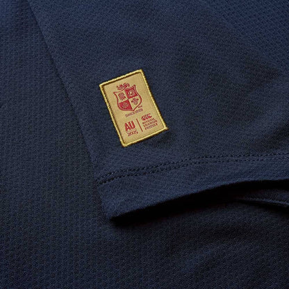 British & Irish Lions 2025 Rugby Union Mens Navy Training Shirt