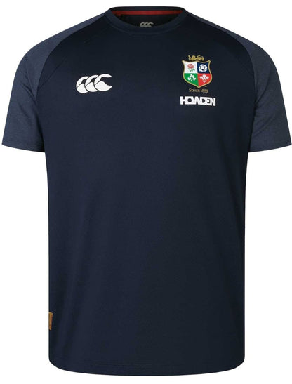 British & Irish Lions 2025 Rugby Union Mens Navy Training Shirt
