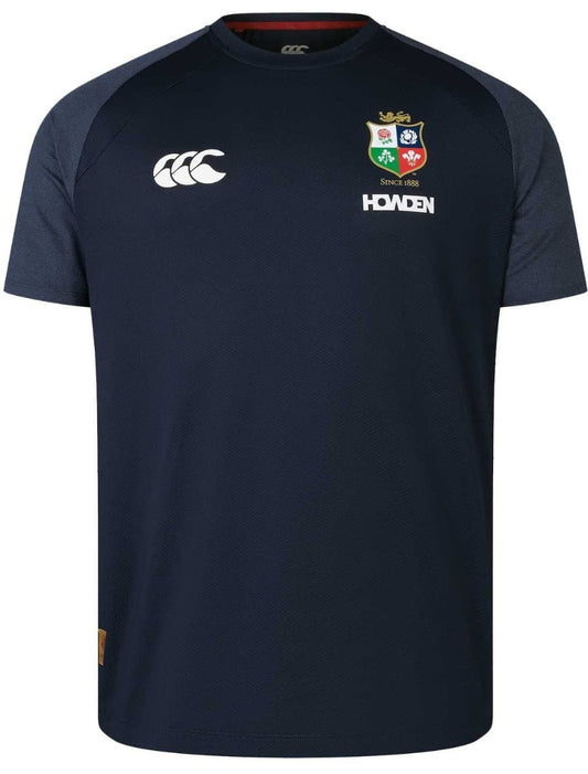 British & Irish Lions 2025 Rugby Union Mens Navy Training Shirt
