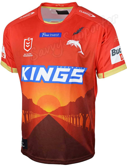 Redcliffe Dolphins 2023 NRL Mens Anzac Jersey