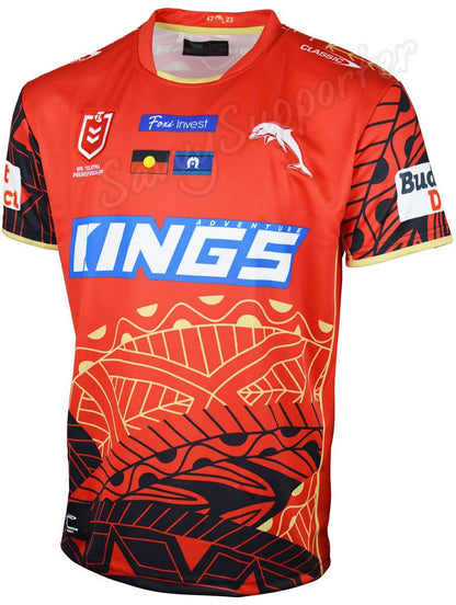 Redcliffe Dolphins 2023 NRL Mens Indigenous Jersey