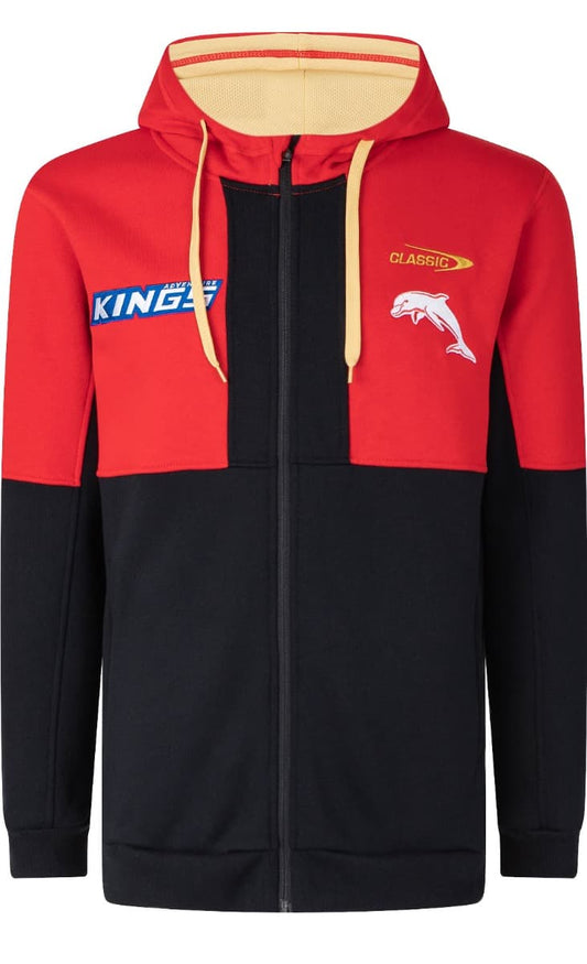 Redcliffe Dolphins 2023 NRL Ladies Zipped Hoodie