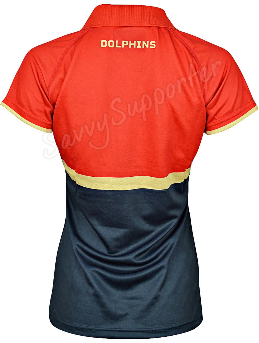 Redcliffe Dolphins 2024 NRL Ladies Media Polo Shirt