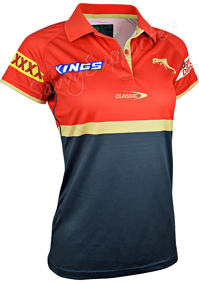 Redcliffe Dolphins 2024 NRL Ladies Media Polo Shirt