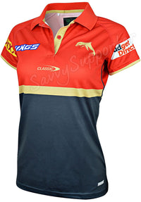Redcliffe Dolphins 2024 NRL Ladies Media Polo Shirt