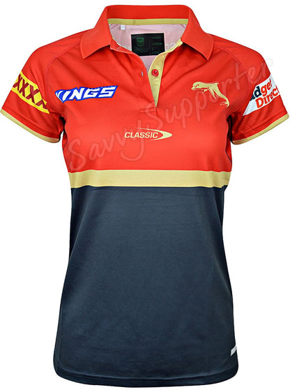 Redcliffe Dolphins 2024 NRL Ladies Media Polo Shirt