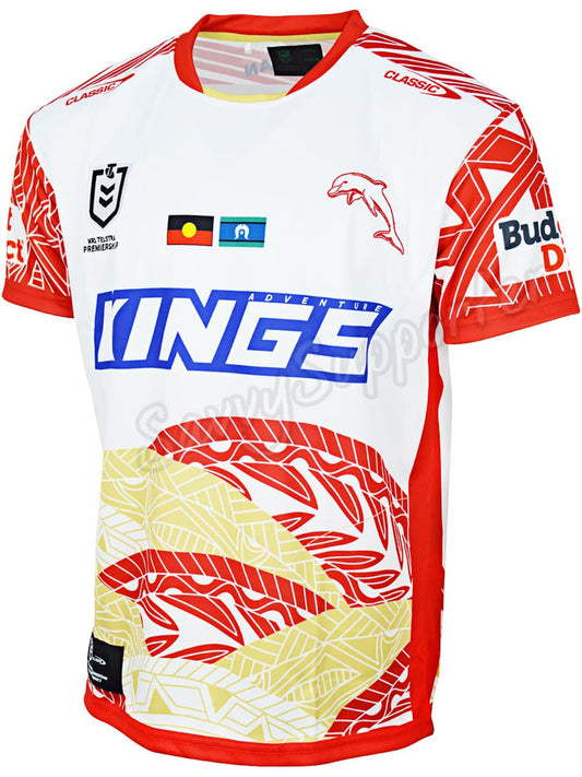 Redcliffe Dolphins 2024 NRL Mens Indigenous Jersey