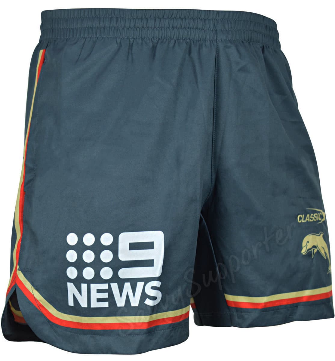 Redcliffe Dolphins 2024 NRL Kids Training Shorts