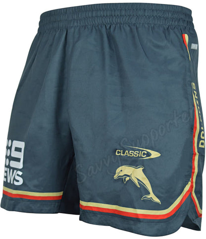 Redcliffe Dolphins 2024 NRL Kids Training Shorts