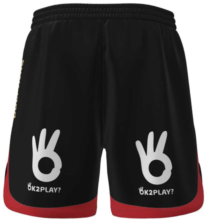 Redcliffe Dolphins 2023 NRL Mens Zip Training Shorts
