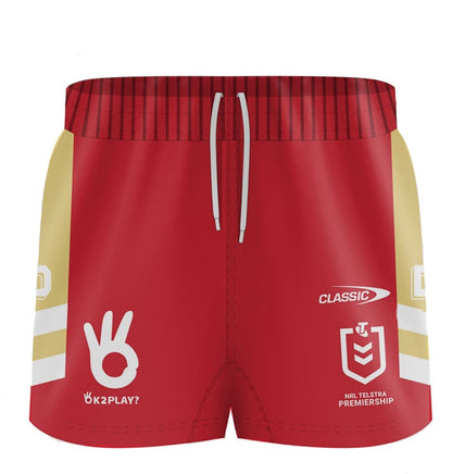 Redcliffe Dolphins NRL Mens Home Shorts