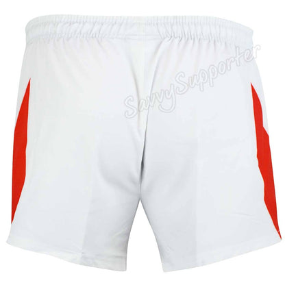 St George Dragons NRL Mens Players Home Shorts