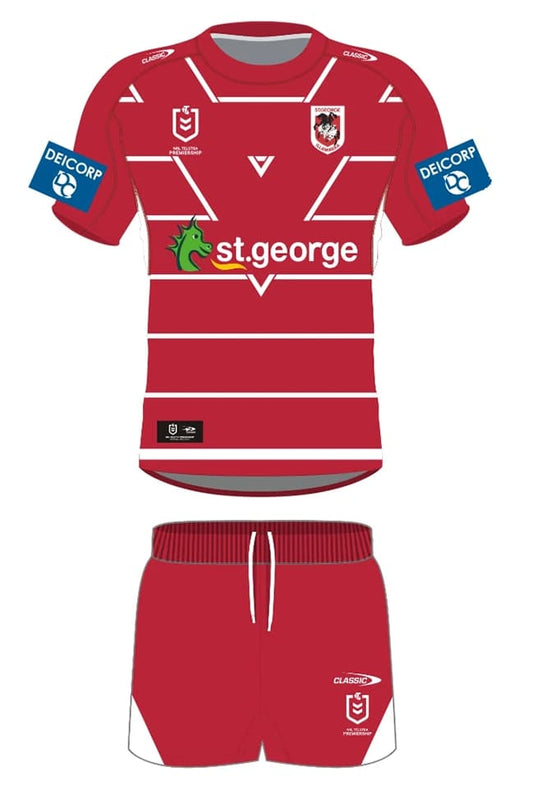 St George Dragons 2021 NRL Toddler Alternate Jersey - Size 6 ONLY