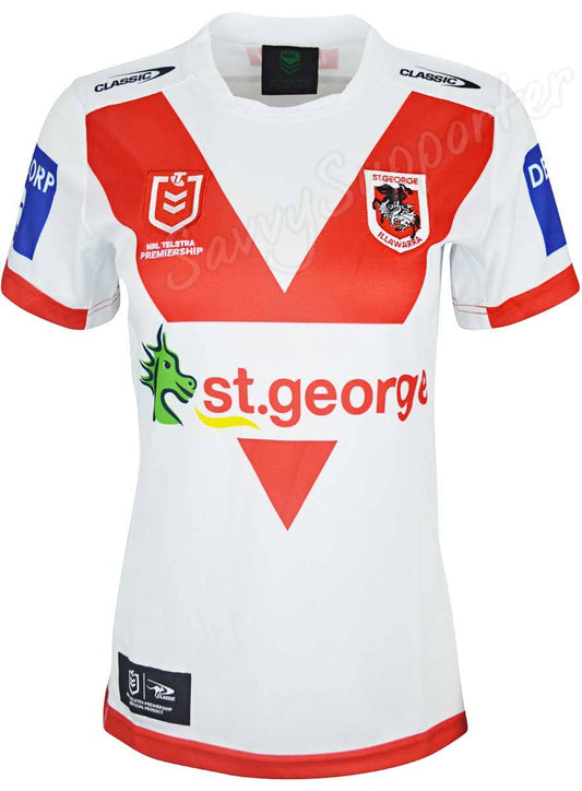 St George Dragons NRL Ladies Home Jersey