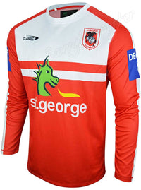 St George Dragons Long Sleeve Training Shirt