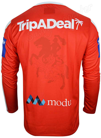 St George Dragons Long Sleeve Training Shirt
