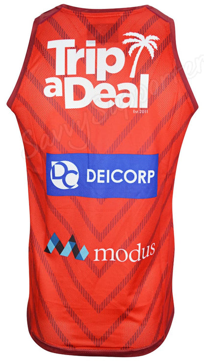 St George Dragons NRL Mens Red Training Singlet
