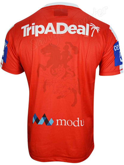 St George Dragons NRL Mens Red / White Training Shirt