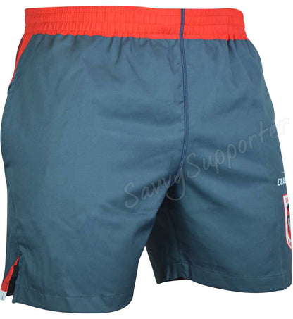 St George Dragons NRL Mens Grey Training Shorts