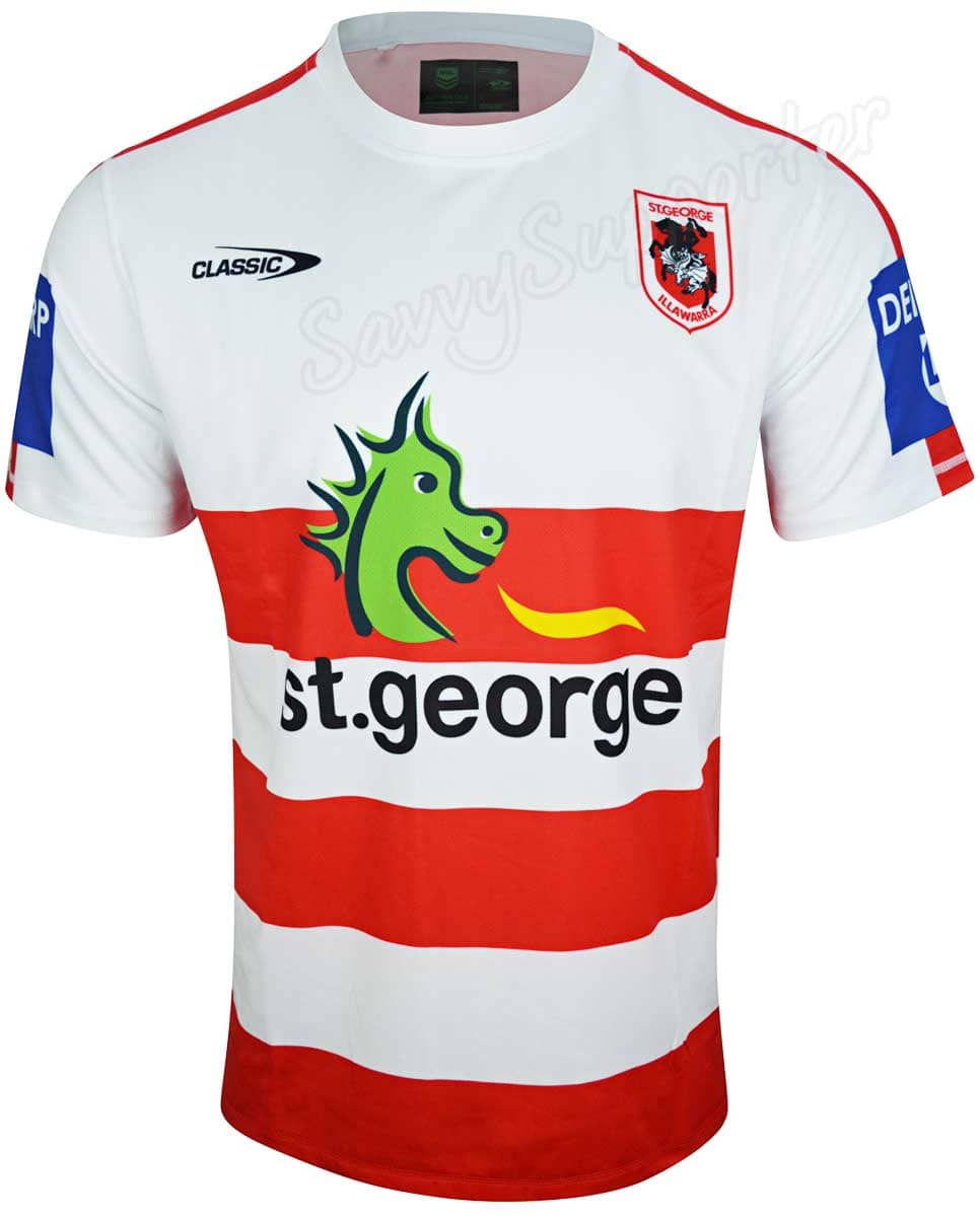 St George Dragons Warm Up Tee