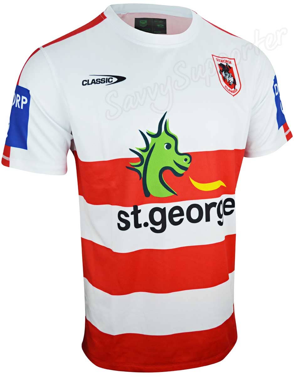 St George Dragons Warm Up Tee