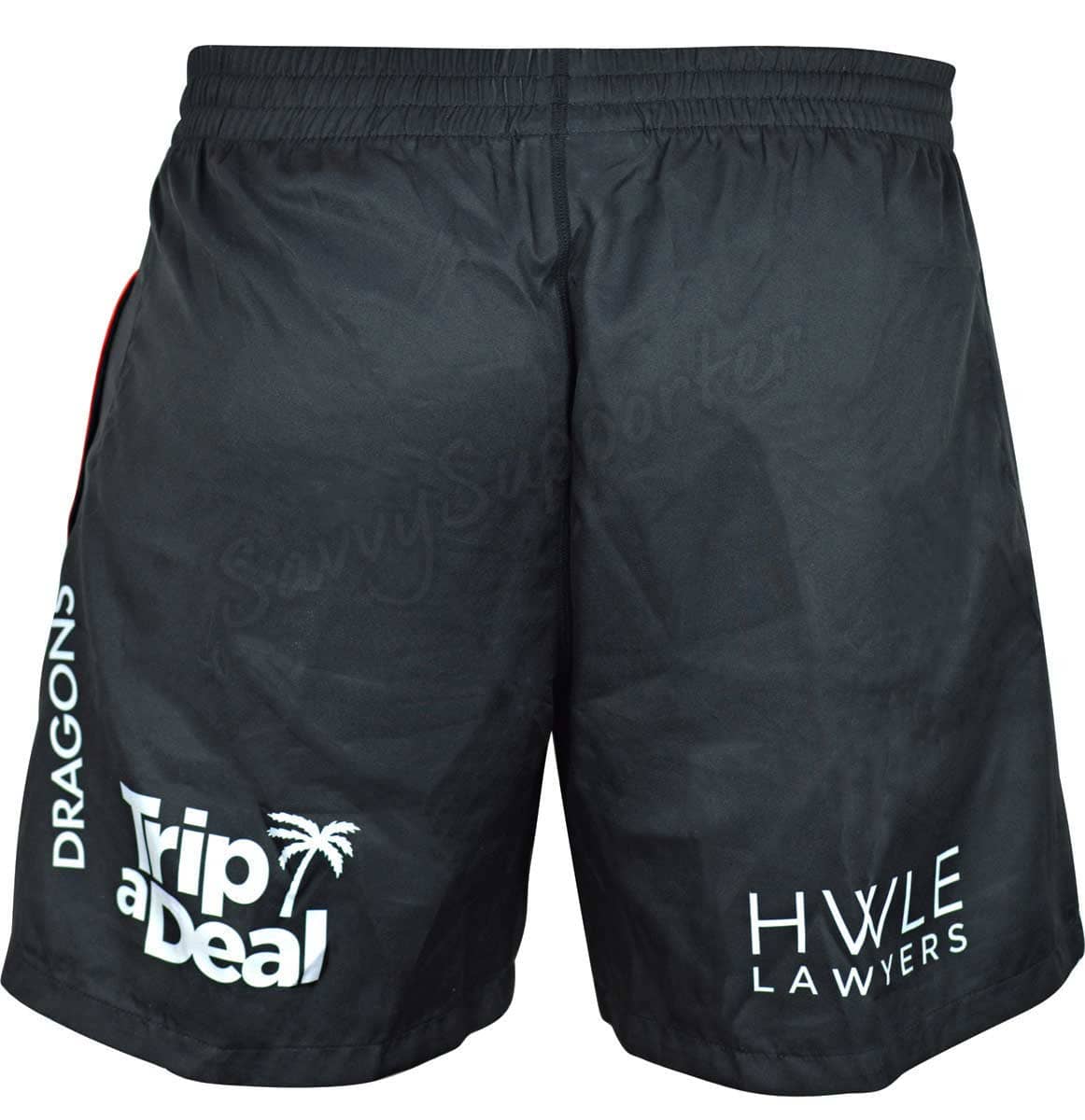 St George Dragons NRL Mens Training Shorts